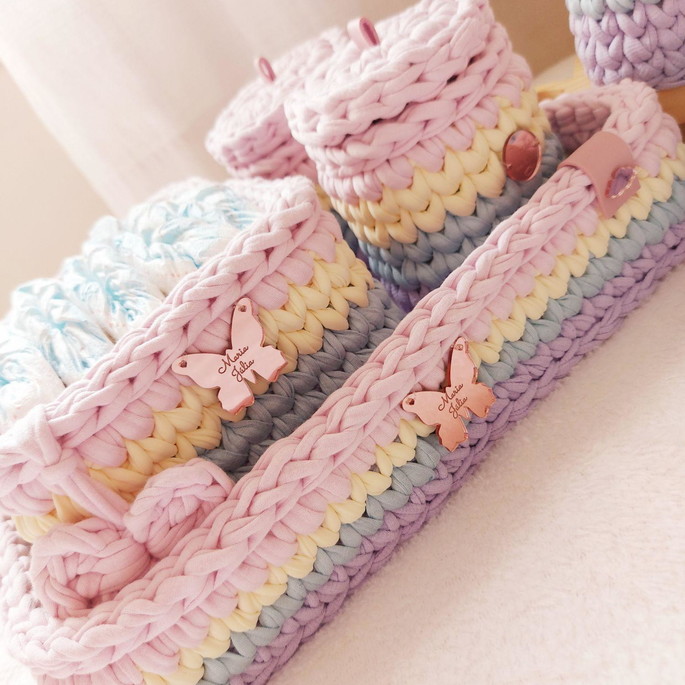 Imagem 2 - Kit Higiene Bebê Arco-íris 4 Peças
