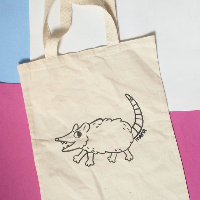 Imagem 1 - Ecobag Gambá