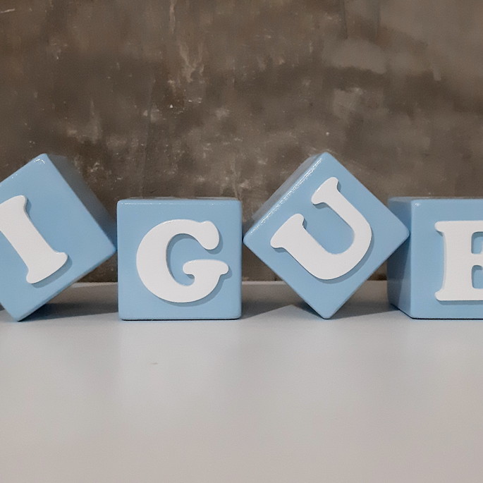 Imagem 3 - Cubo com Nome Miguel