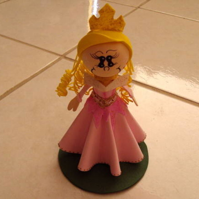 Imagem 1 - topo de bolo a bela