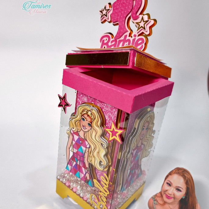 Imagem 2 - Caixa Vitrini Alta Barbie