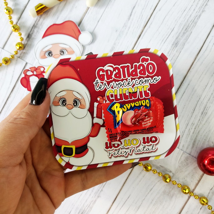 Imagem 4 - Card com Bubbaloo- Natal