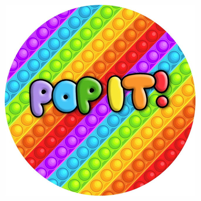 Imagem 1 - Papel de Arroz Pop It - Modelo 17