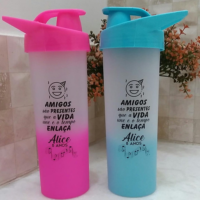 Imagem 1 - Garrafa Aqua Bio 475 ml Personalizada em 1 Cor Artes Iguais