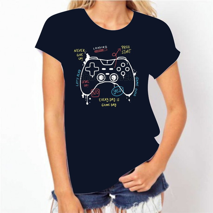 Imagem 2 - Camiseta Console Controle Video Game Geek Algodão Gmv16