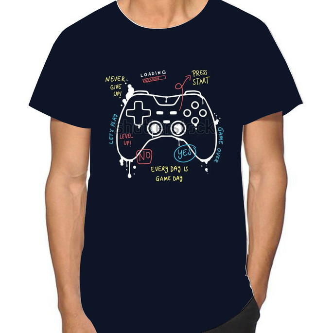 Imagem 3 - Camiseta Console Controle Video Game Geek Algodão Gmv16