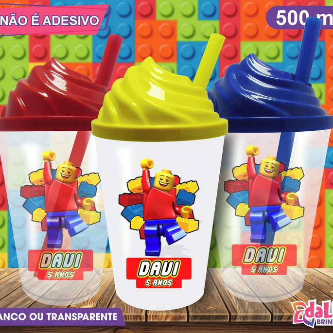 Imagem 1 - Copo Chantilly Personalizado Lego - 500 ml