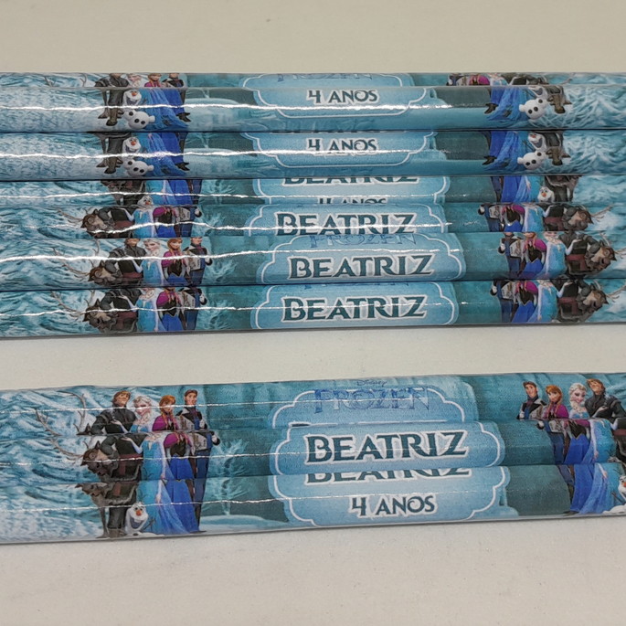 Imagem 5 - Bloquinho com Lápis Frozen