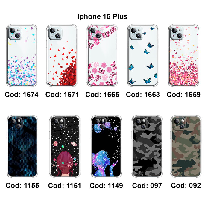 Imagem 1 - Capa Capinha de Celular Compatível com Iphone 15 Plus