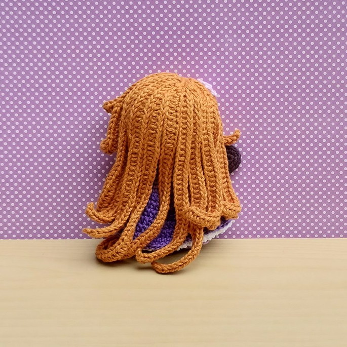 Imagem 3 - Rapunzel com Frigideira ( Enrolados) Amigurumi * Pronta Entr