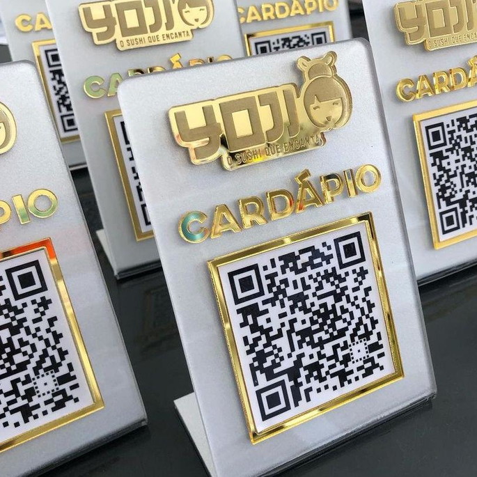 Imagem 3 - Placa Qr Code Cardápio