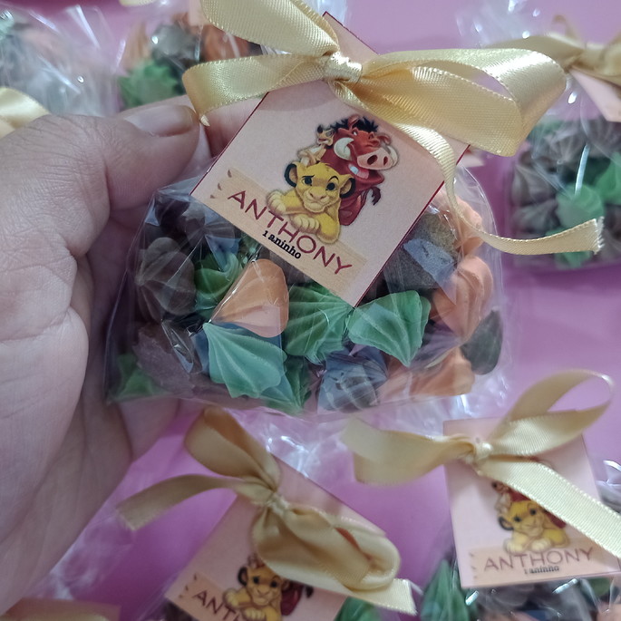 Imagem 2 - Suspiros | Kit com 40 Uni | Lembrancinha Aniversário com Tag