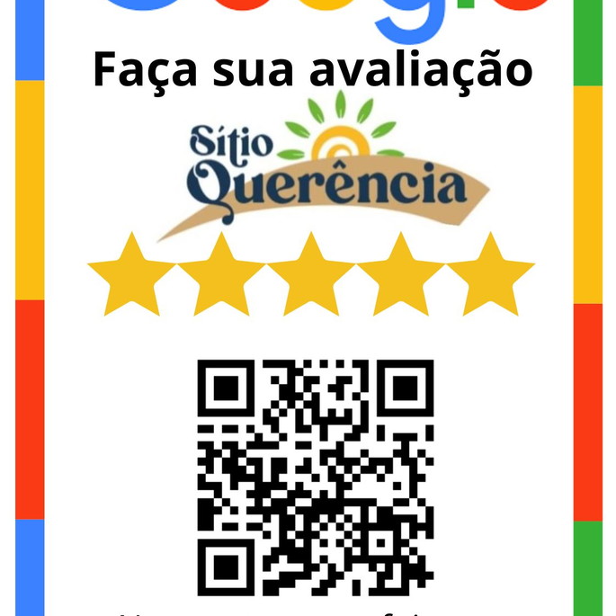 Imagem 4 - Placa Pix Avaliação Google Redes Sociais com Qr Code