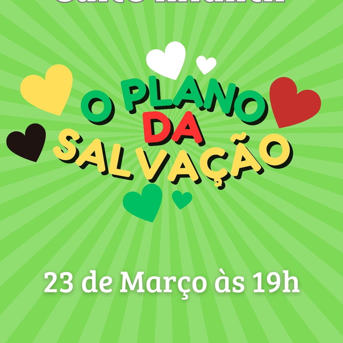 Imagem 1 - Plano de Salvação - Convite Culto Infantil