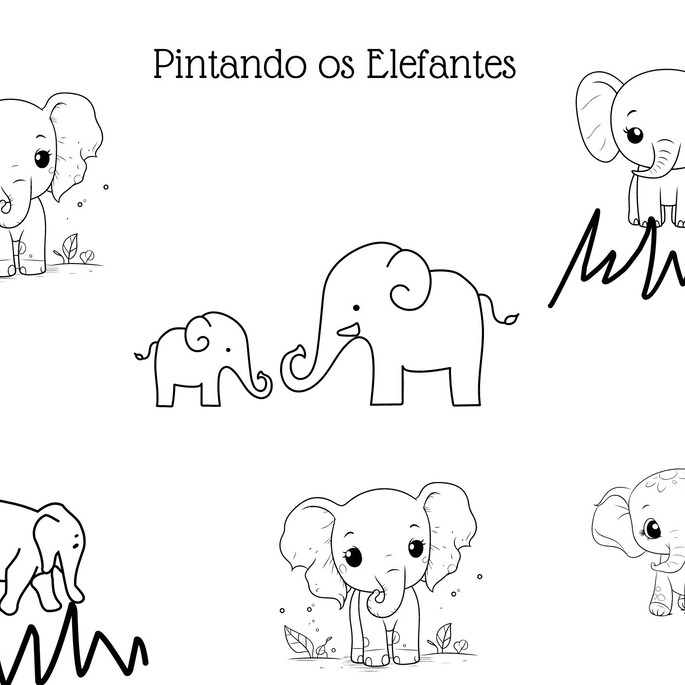 Imagem 1 - Pintando com as Crianças