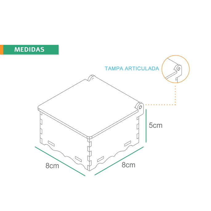 Imagem 4 - Caixa para Lembrancinha de Crisma Espírito Santo