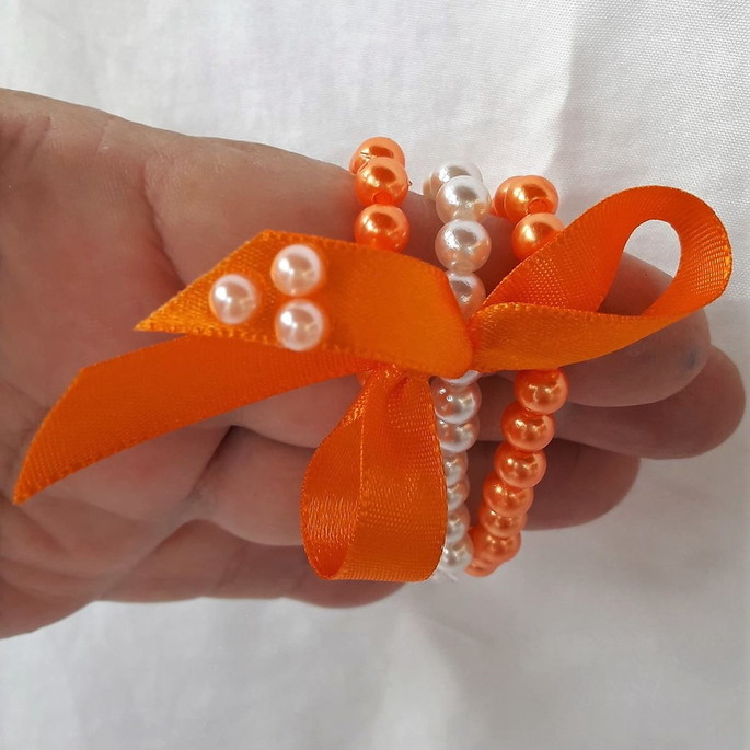 Imagem 1 - Conjunto de Pulseira Infantil de Perolas