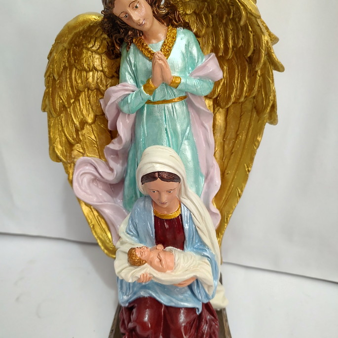 Imagem 3 - Imagem Colo de Mãe com Anjo 30cm