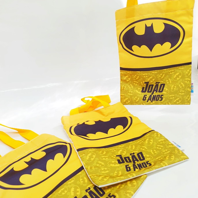 Imagem 1 - Bolsa Tecido Ecobag - Batman