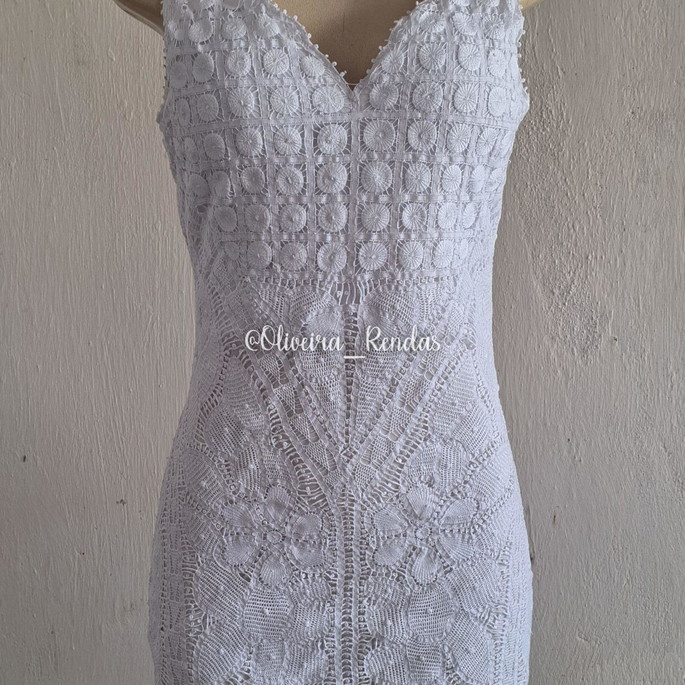 Imagem 1 - Vestido de Renda Renascença