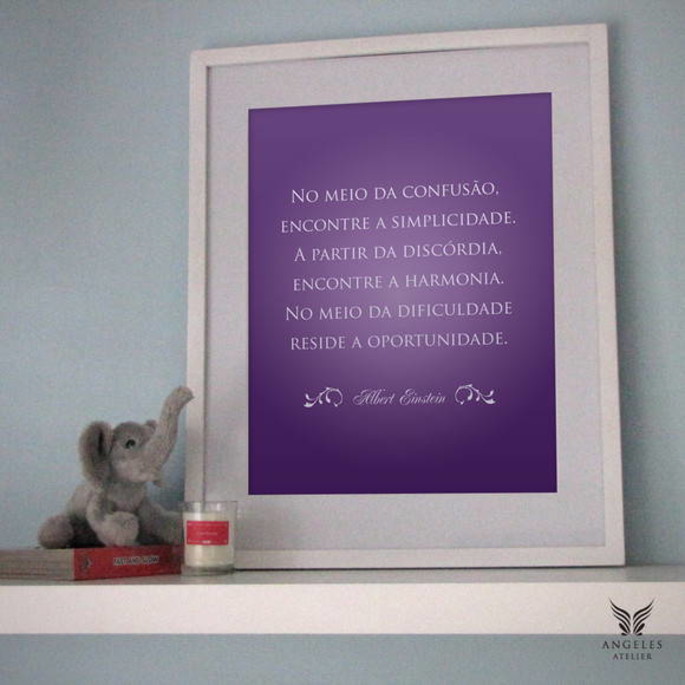 Imagem 1 - Poster Inspiração Einstein