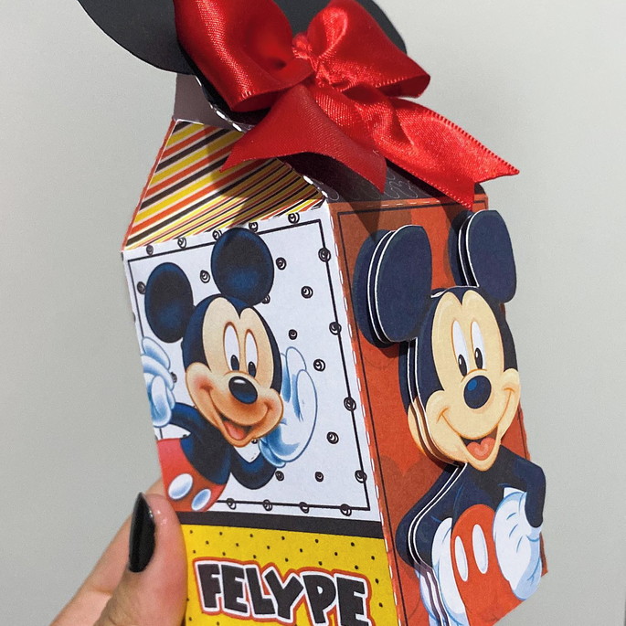 Imagem 1 - Kit 10 Caixas Milk Mickey