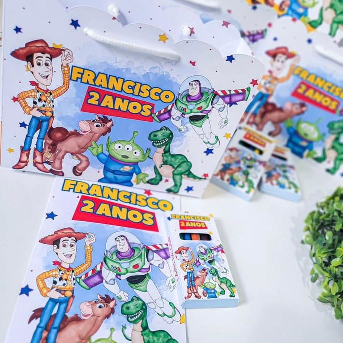Imagem 1 - Kit Colorir com Sacola Toy Story