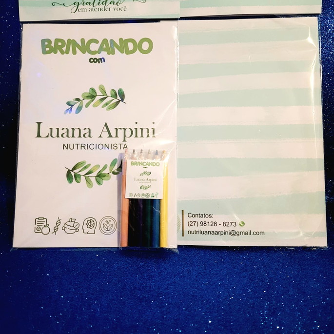 Imagem 1 - Kit Colorir com Lápis Nutrição