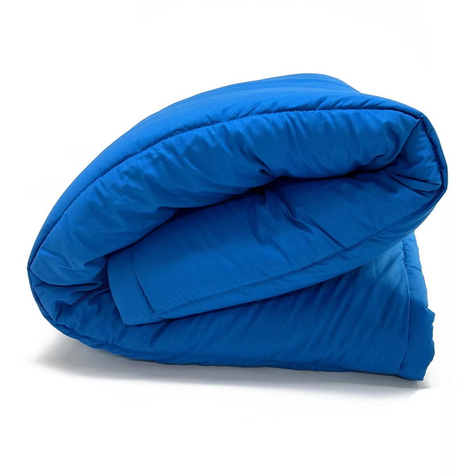 Imagem 2 - Colcha com Elástico Minicama/montessoriana Lisa Azul Anil