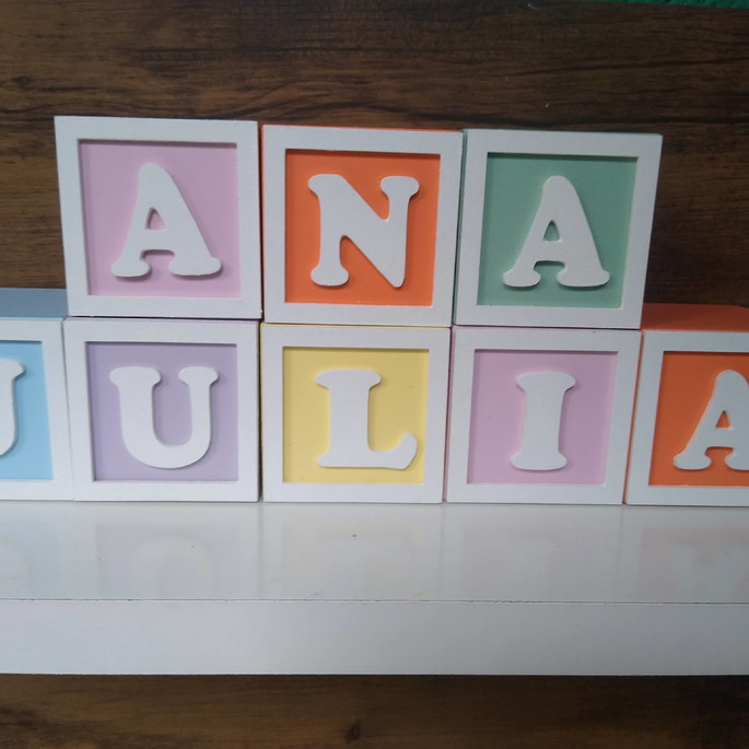 Imagem 5 - Kit com 12 Cubos 5×5 com Molduras Decorados