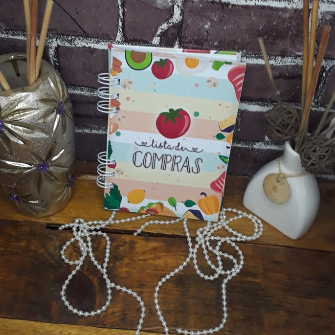 Imagem 1 - Mini Caderno Lista de Compras