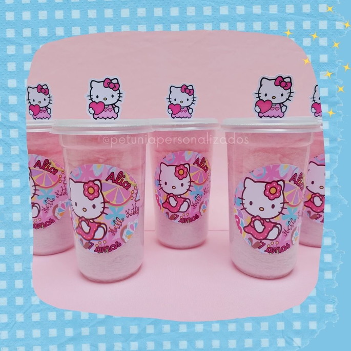 Imagem 1 - Algodão Doce - Hello Kitty