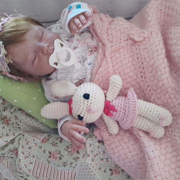 Imagem 3 - Bebê Reborn Delilah, Linda Bebê Reborn Realista Feita com