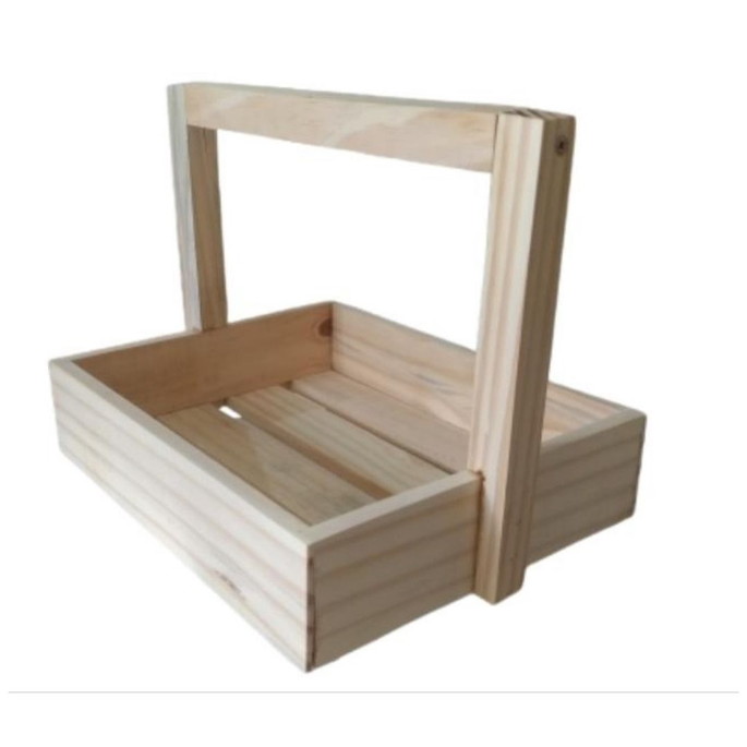 Imagem 1 - Cesta Quadrada com Alça
