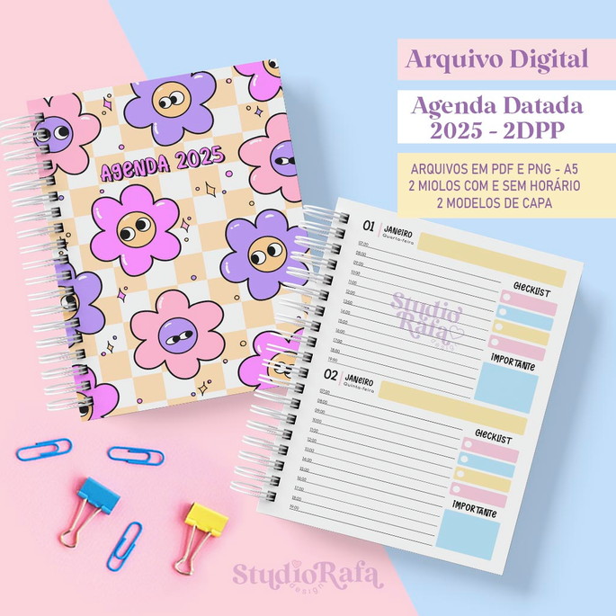 Agendas 2025 Amazon Smile Janot Carmelle