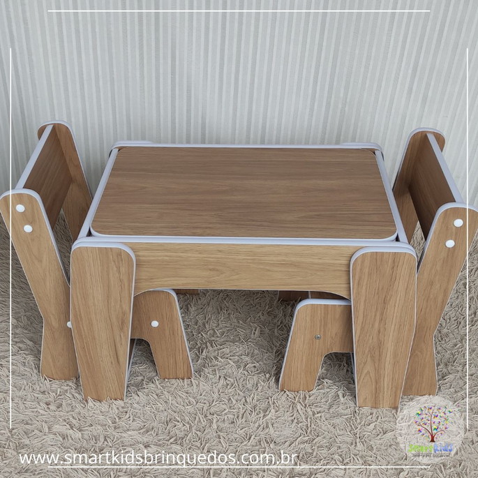 Imagem 2 - Mesa Sensorial com 2 Cadeiras