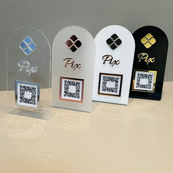 Imagem 3 - Placa 1 Qr Code Mega Slim