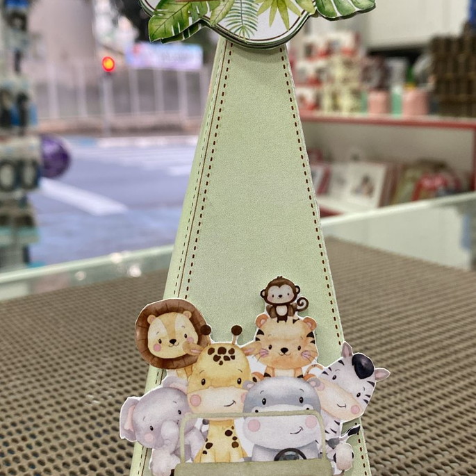 Imagem 1 - Caixa Pirâmide Safari