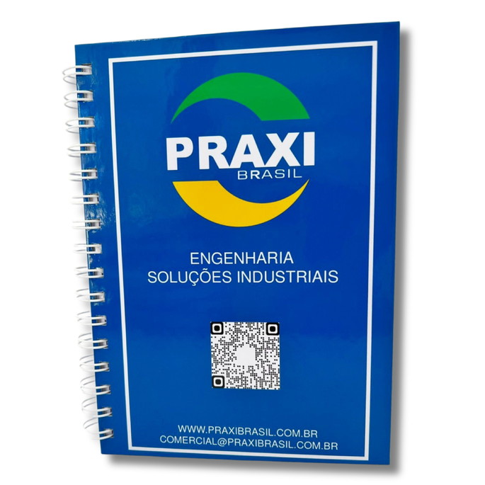 Imagem 1 - 20 Cadernos A5 Logomarca 96 Folhas Eventos Empresas Brindes