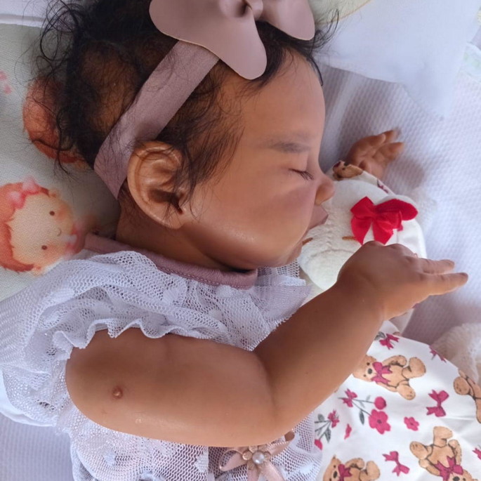 Imagem 3 - Bebê Reborn Negra, Realista, Pronta Entrega