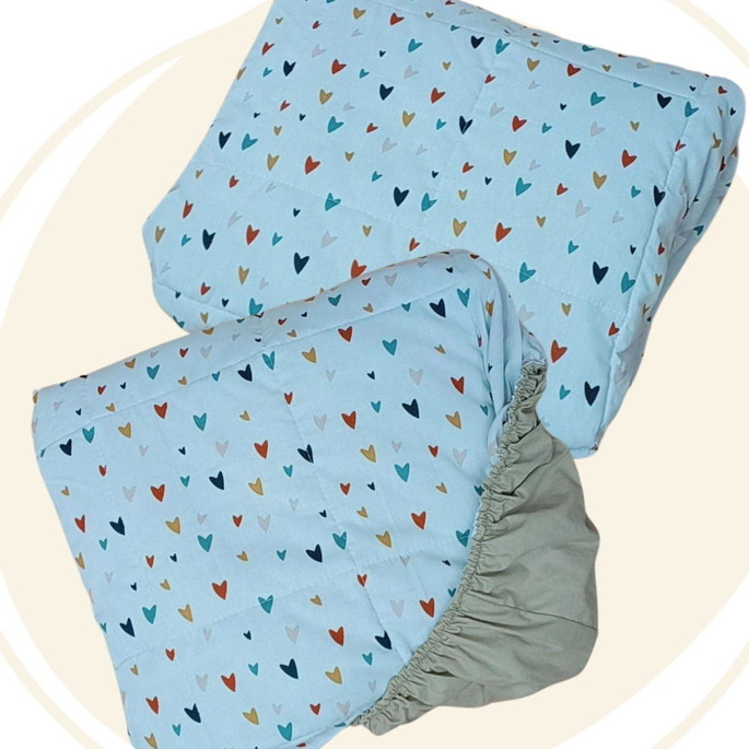 Imagem 1 - Colcha com Elástico + Fronha - Berço/mini Cama