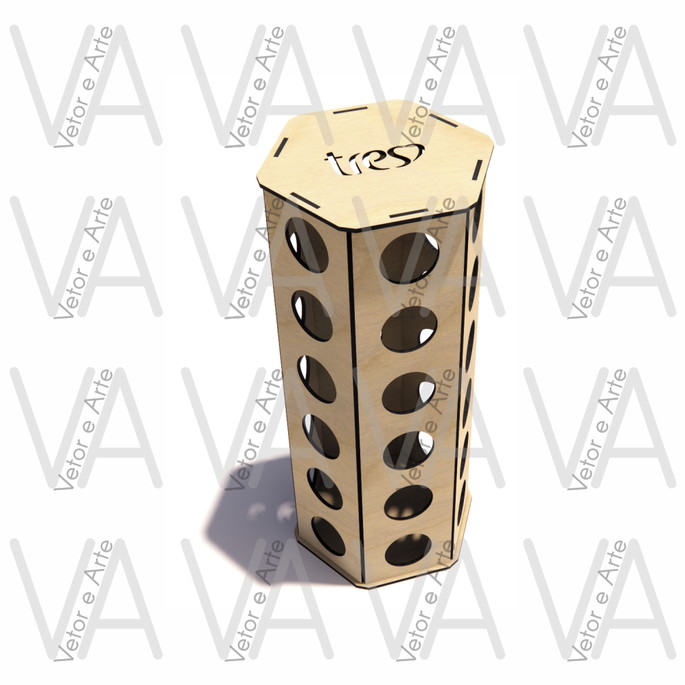 Imagem 1 - Vetor, Cápsulas Hexagonal Três, Cnc Laser