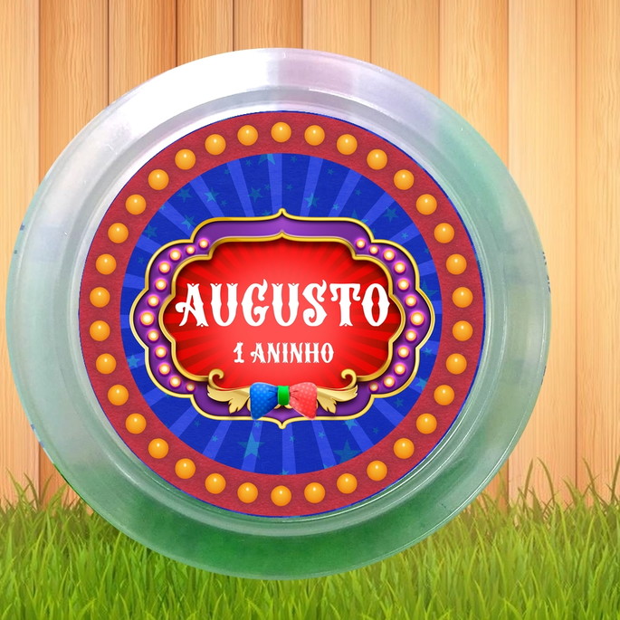 Imagem 2 - Lata Tipo Leite Circo com Lego Kit com 15 Und