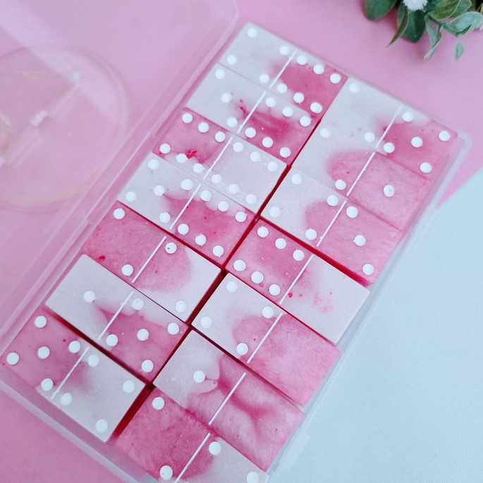 Imagem 5 - Dominó Rosa com Branco