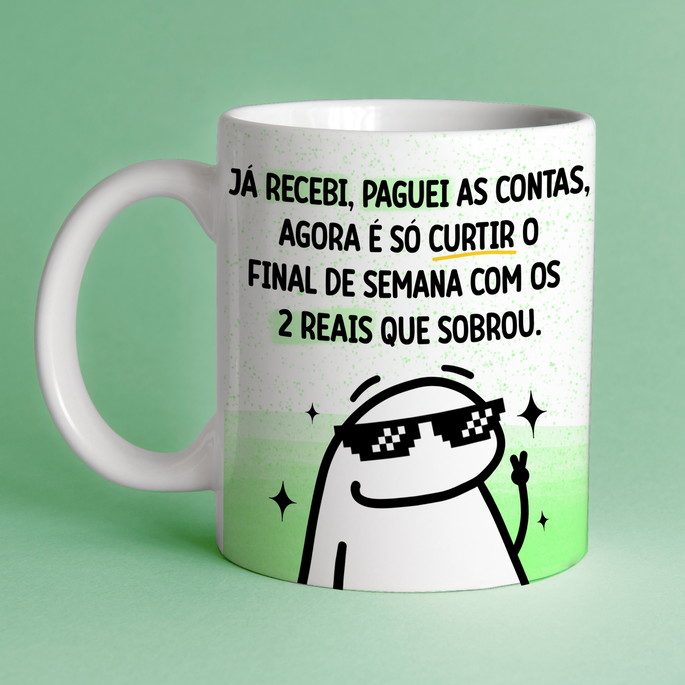 Imagem 1 - Caneca - Já Recebi