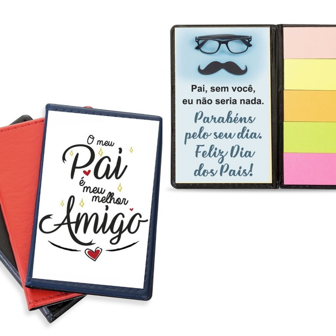 Imagem 1 - Bloco de Anotações com Autoadesivos Personalizado