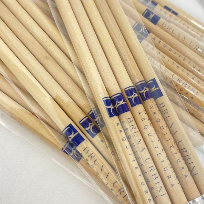 Imagem 3 - Lápis com Borracha Personalizado