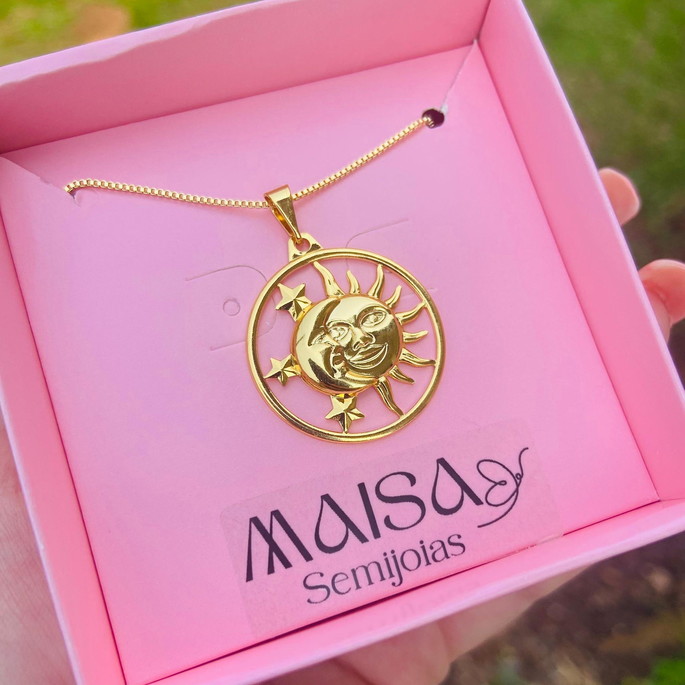 Imagem 2 - Colar Sol e Lua