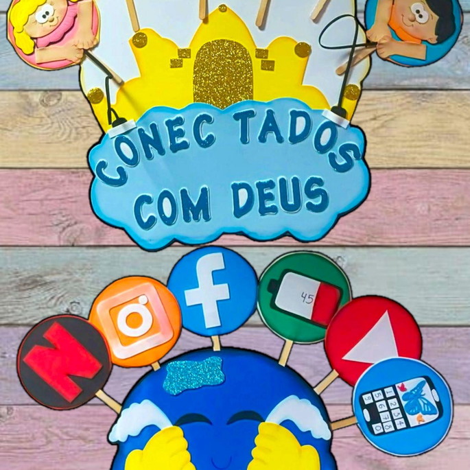 Imagem 1 - Visual Conectados com Deus em Eva