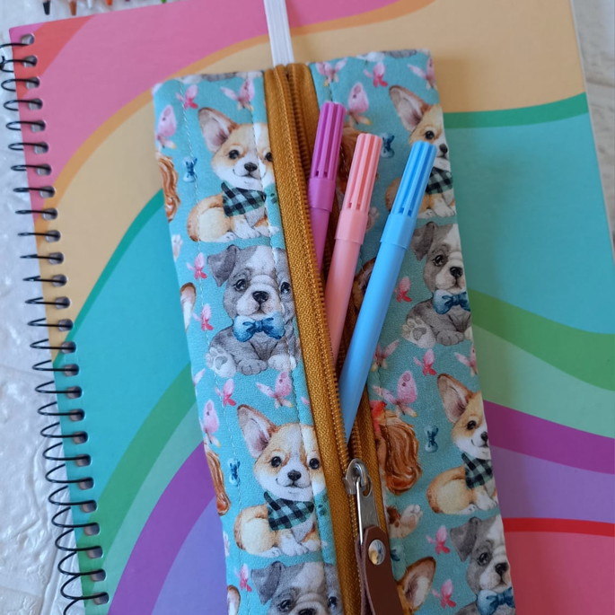 Imagem 3 - Estojo Escolar com Elástico/estojo com Elástico para Caderno